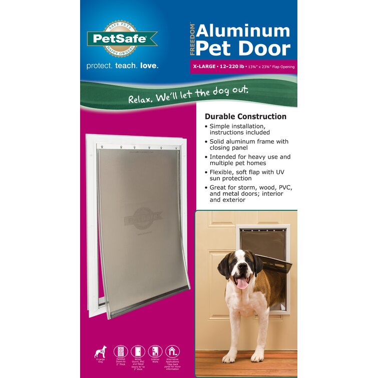 Petsafe xl aluminum pet hot sale door